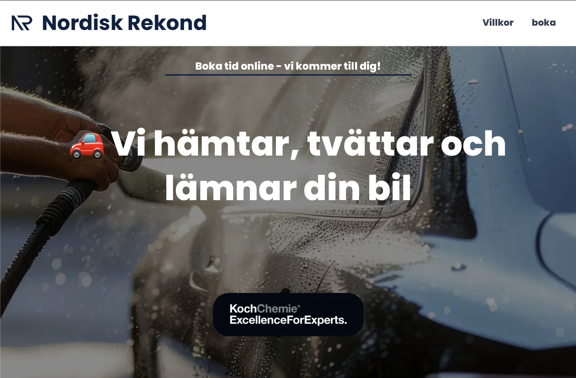 Nordisk Rekond – webbplats