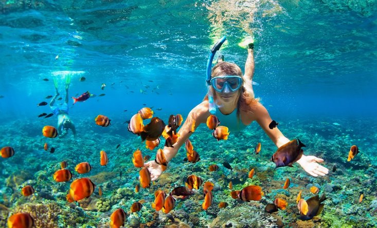 Snorkeling in Bali